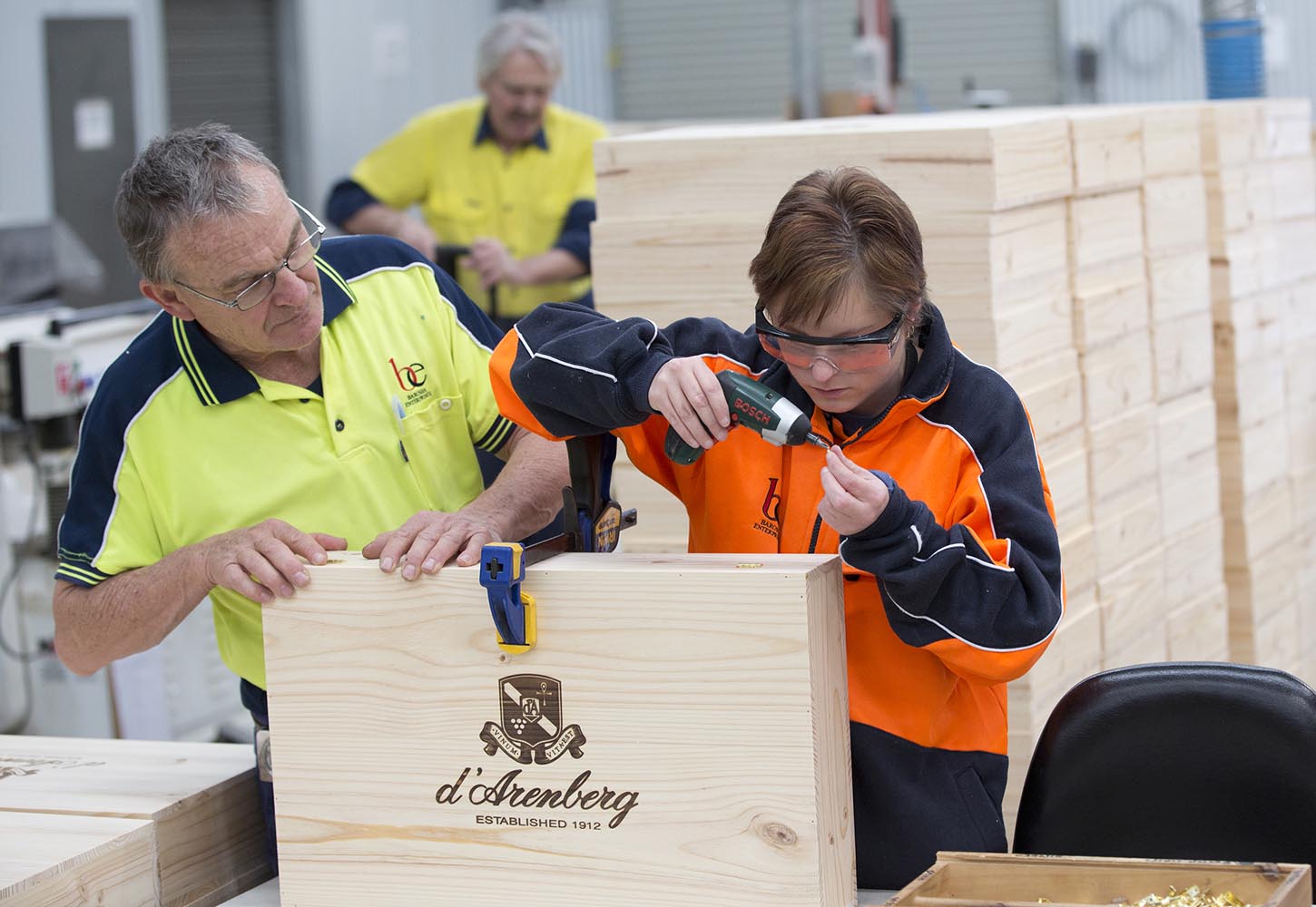 Steve and leah McLaren Vale Enterprises